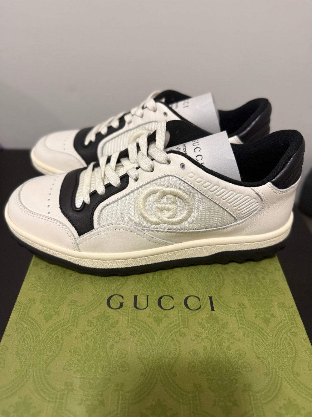 GUCCI MAC 80 Leather Sneakers